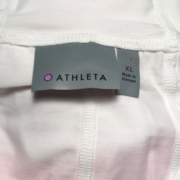 Athleta Tops - Athleta white hoodie